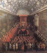 Peter Tillemans Queen Anne at the House of Lords (mk25) oil painting